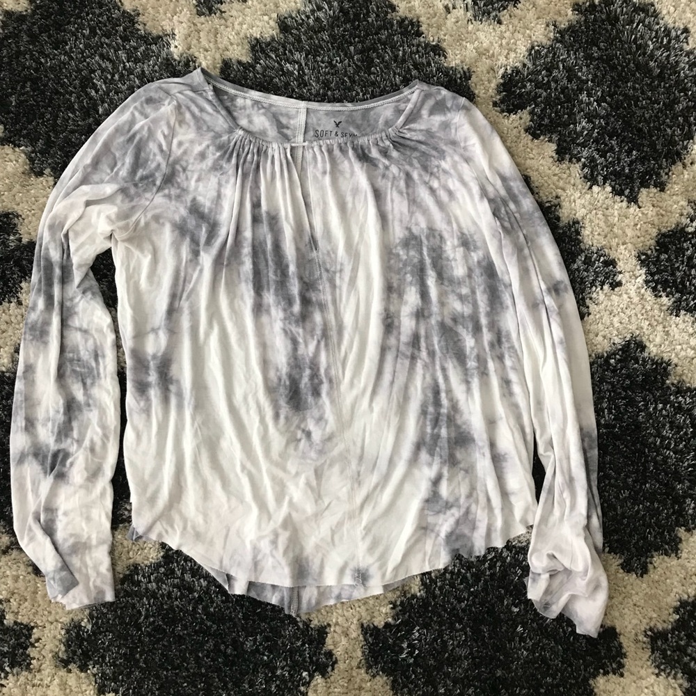 SOLD A&E Acid Wash Top